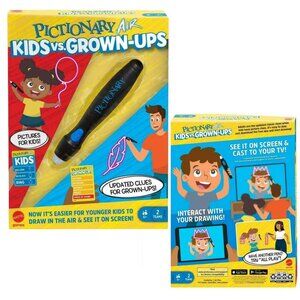 Pictionary Air Kids vs Grown-Ups Game - Brand new!